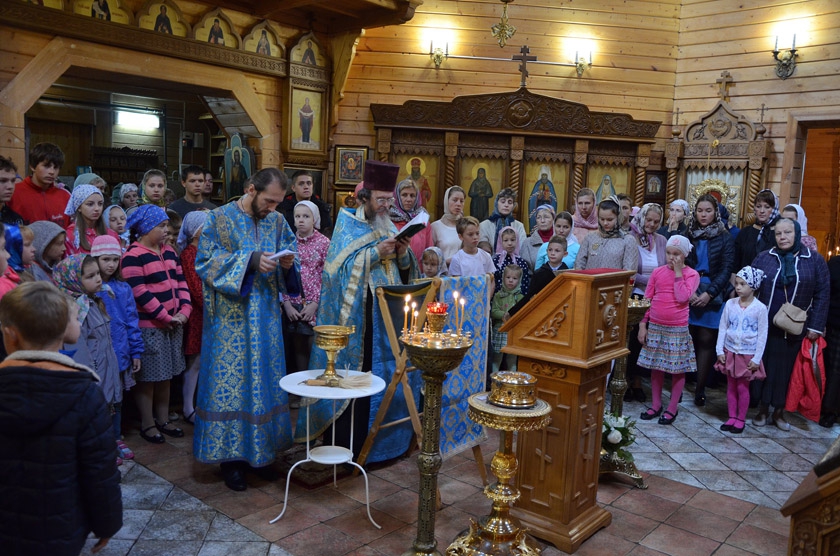 Молебен на начало учебного года