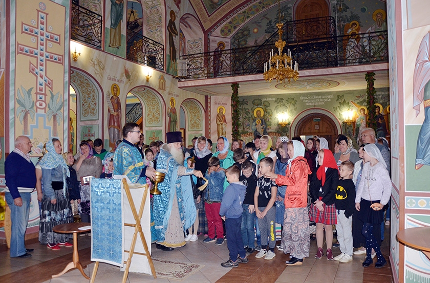 Молебен перед началом нового учебного года