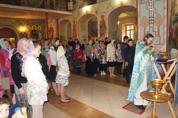 Молебен на начало учебного года