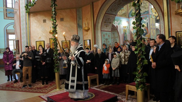 Управляющий Московской епархии Ювеналий в Спасо-Влахернском женском монастыре